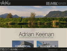 Tablet Screenshot of adriankeenan.com